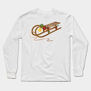 Christmas sleigh Long Sleeve T-Shirt